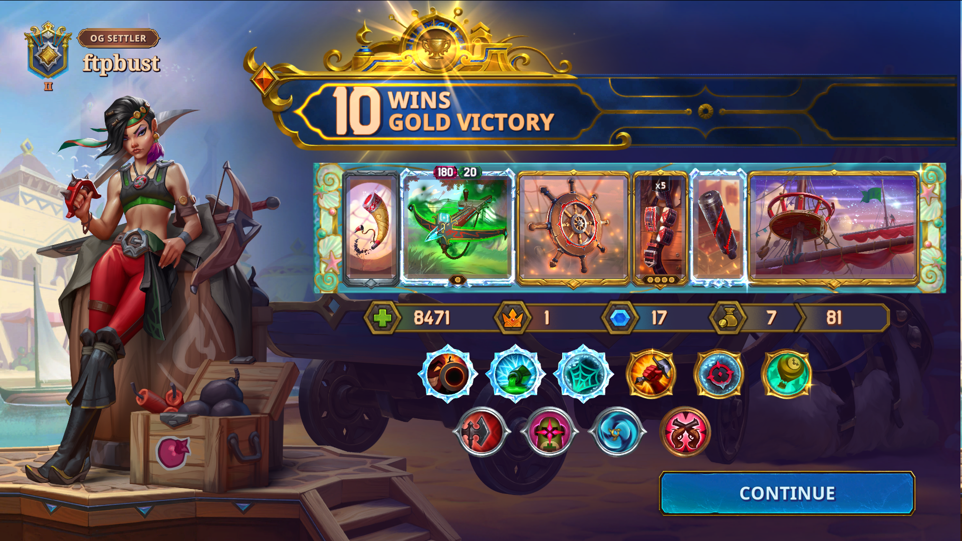 Big Scaling Arbalest – Vanessa 10th Win Attempt